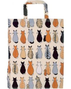 pvc tas Cats in waiting, shopper, boodschappentas pvc, ulster weavers