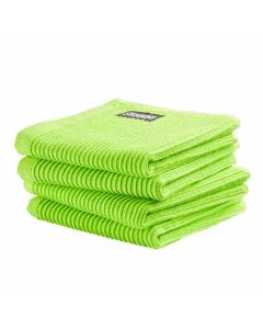 DDDDD vaatdoek 30 x 30 Uni  Lime groen per 4 stuks 