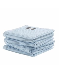 DDDDD vaatdoek 30 x 30 Uni licht blauw  per 4 stuks