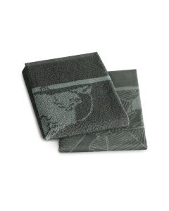 DDDDD keukenset Bridy in de kleur groen , bestaande uit ; keukendoek 50x55 bridy green 6 stuks  en theedoek Bridy groen 6 stuks