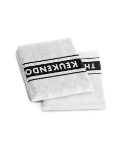 DDDDD Keukenset, bestaande uit een keukendoek pelle 50x55 en theedoek pelle 60x65 wit, white,  100% katoen