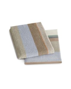 DDDDD Keukenset, bestaande uit een keukendoek Rico 50x55 en theedoek Rico 60x65 sand, zand, beige. licht bruin 100% katoen