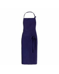 Linnen  Schort  Server  kleur donker blauw DDDDD