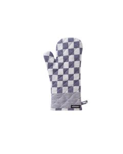 Pompdoek ovenwant in de kleur blauw DDDDD Barbeque per 2 stuks 