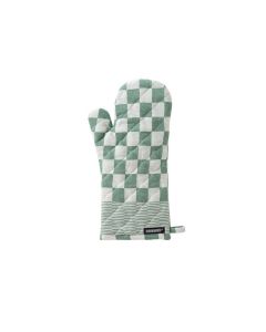 Pompdoek ovenwant in de kleur groen  DDDDD Barbeque per 2 stuks 