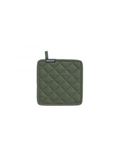 Kit  Pannenlap uni groen DDDDD 2 stuks