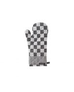 Pompdoek ovenwant inde kleur zwart DDDDD Barbeque per 2 stuks 